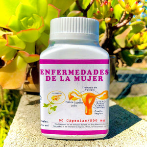 Enfermedades De La Mujer 90 Capsulas 500 mg