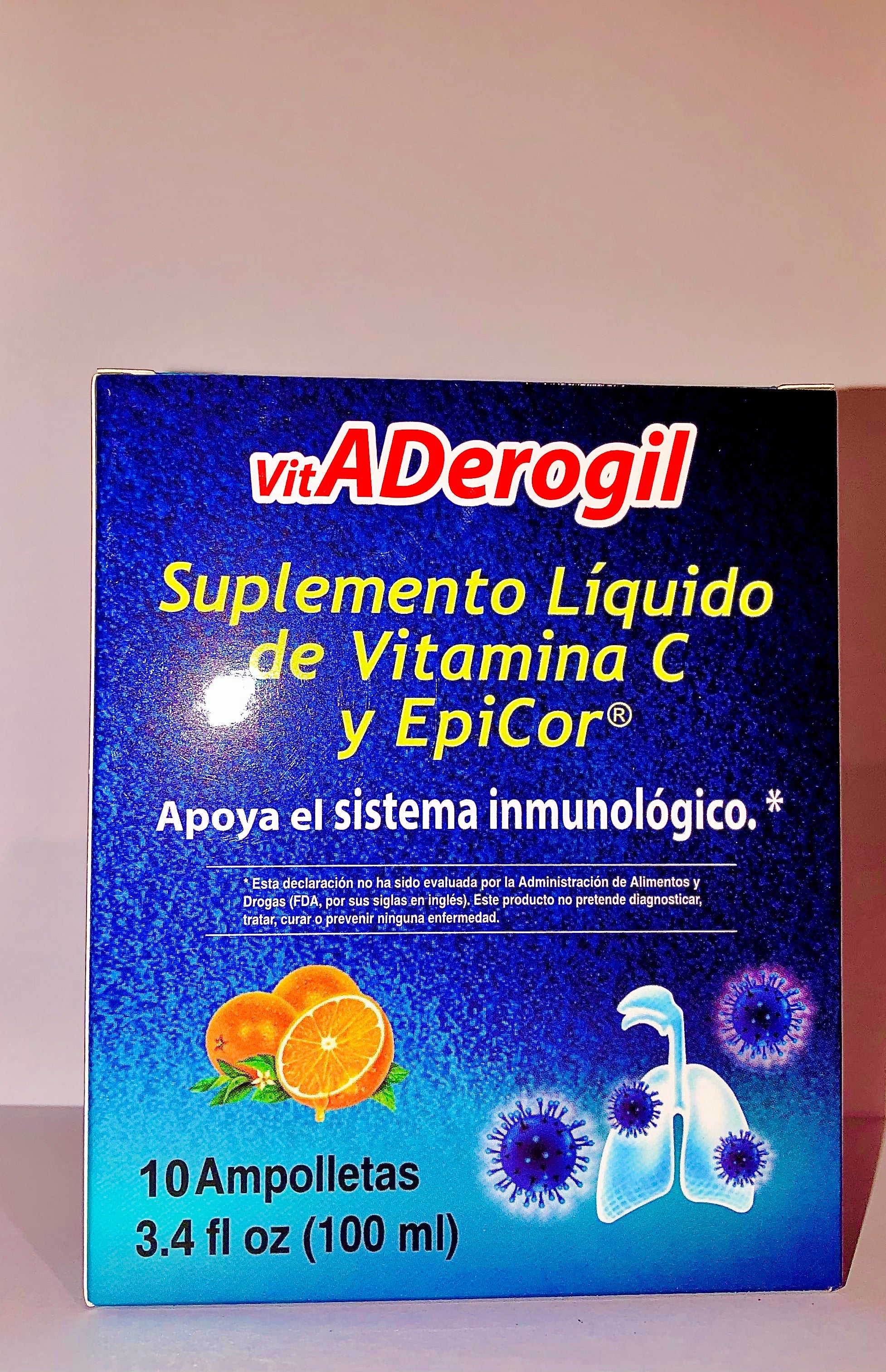 VitADerogil 10 Ampolletas Bebibles