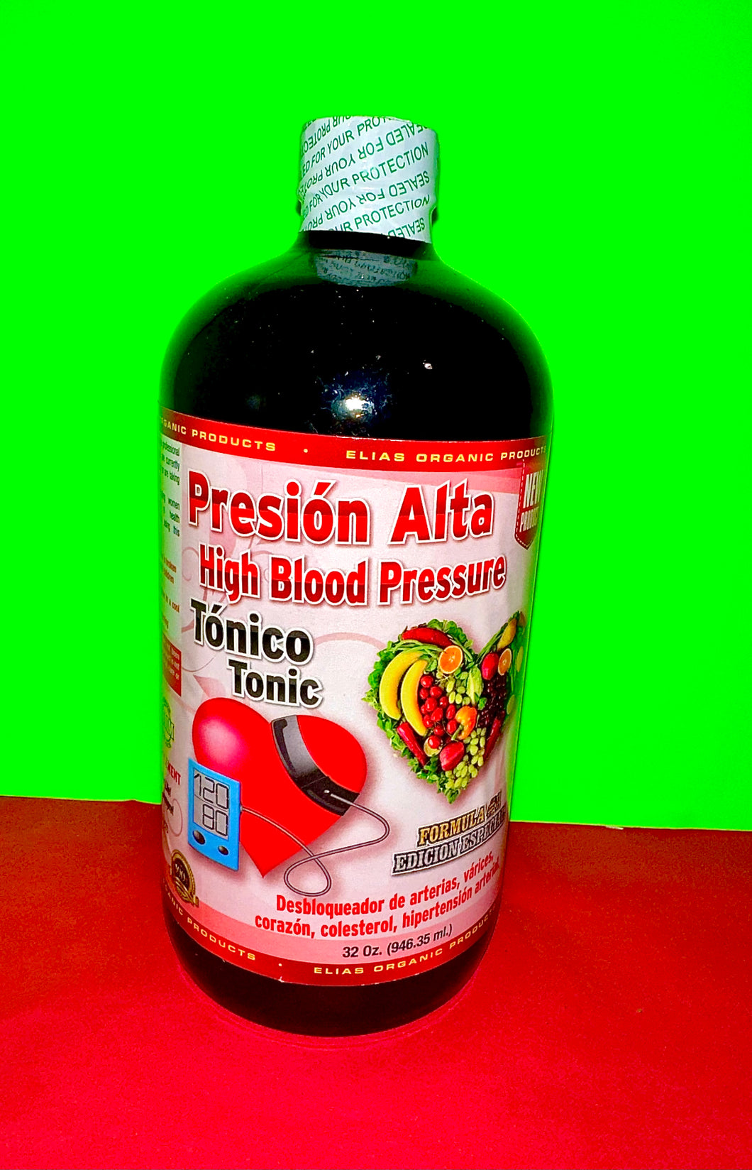 Presión Alta High Blood Pressure Tónico 32 oz Tonic