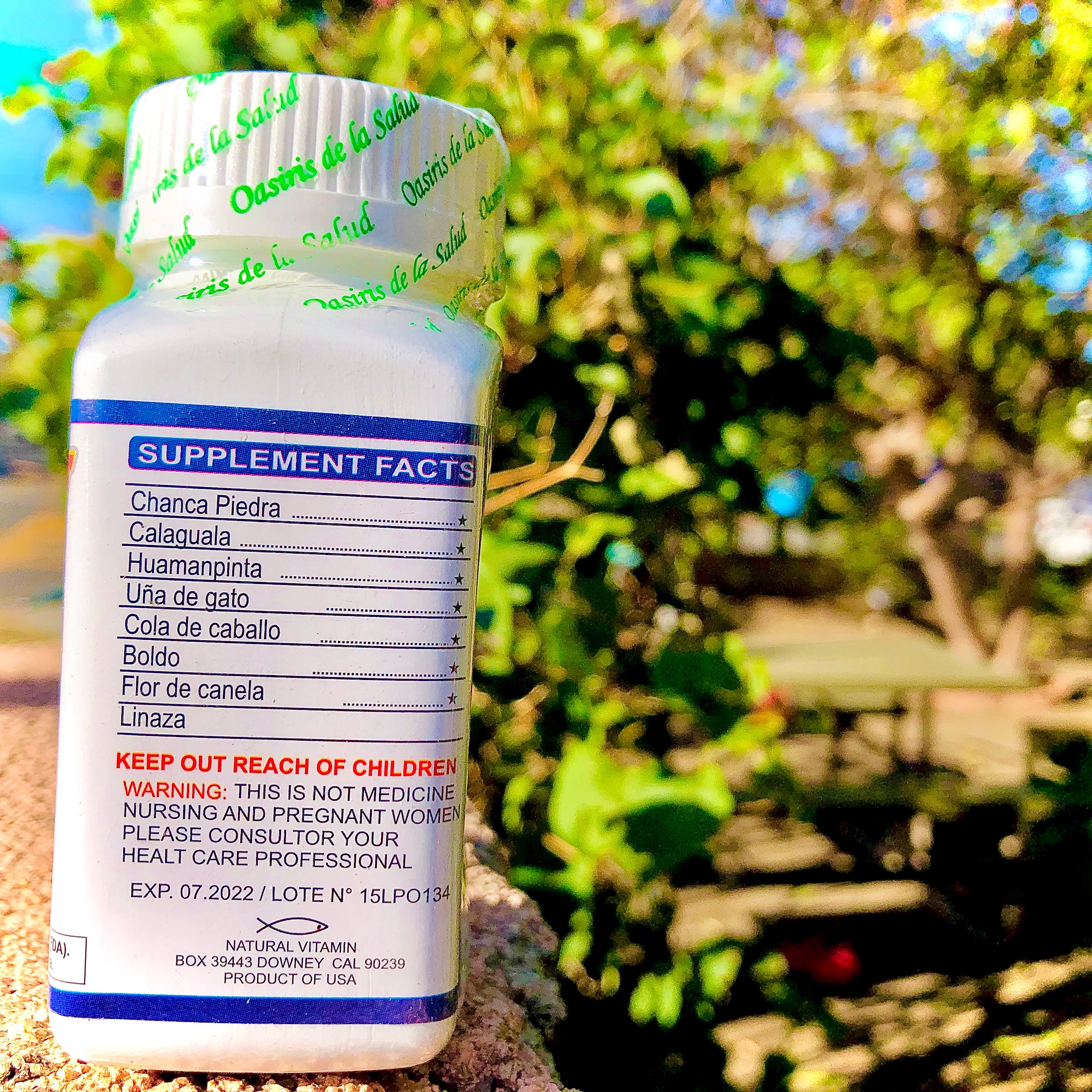 Rińosan Diuretico 90 Capsulas 500 mg