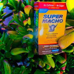 Super Macho High Potency B Vitamins 50 Cápsulas