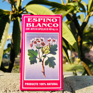 Espino Blanco 50 Capsulas de 400 mg