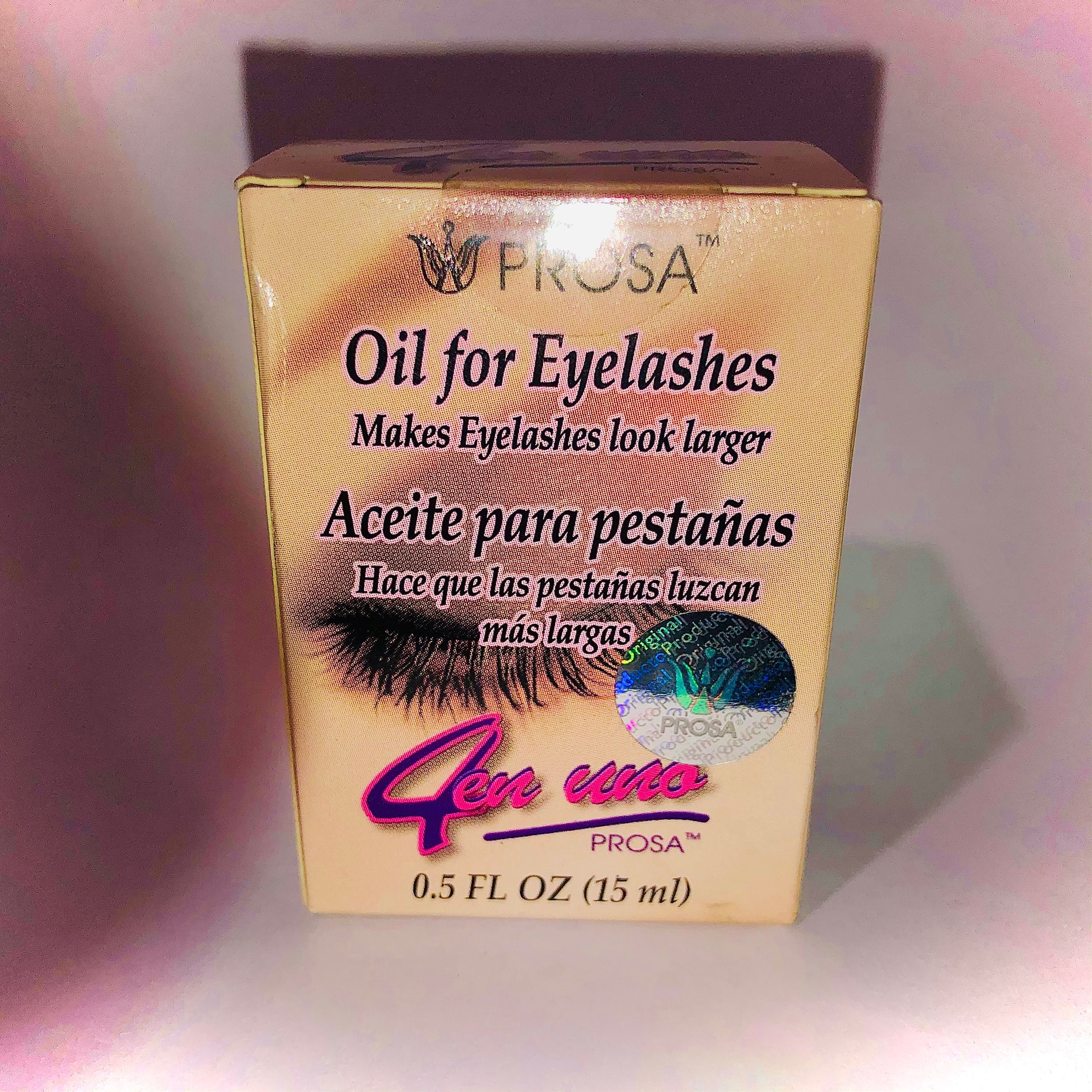 Oil for Eyelashes / Aceite para Pestañas