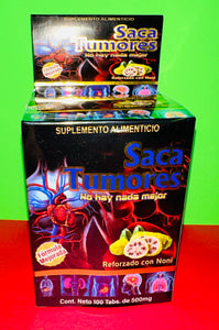 Saca Tumores 100 Tabletas de 500 mg