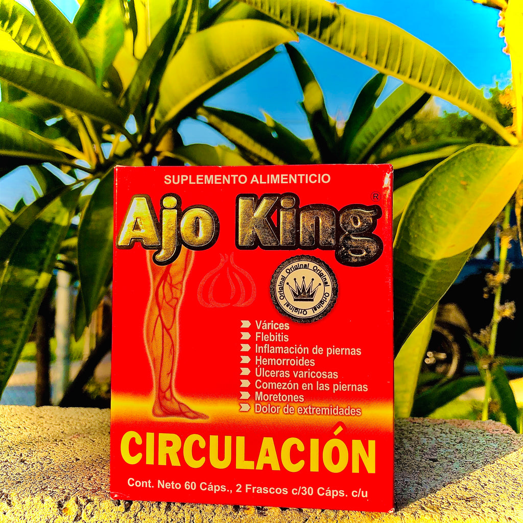 Ajo 🧄 King 👑 Circulación 🩸 60 & 30 Capsules