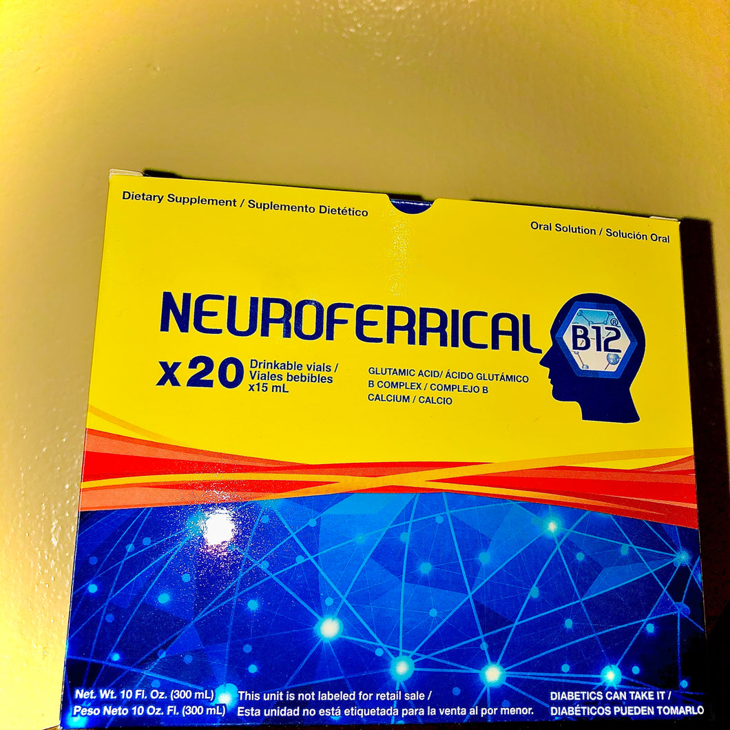 Neuroferrical B12 x 20 Drinkable Vials