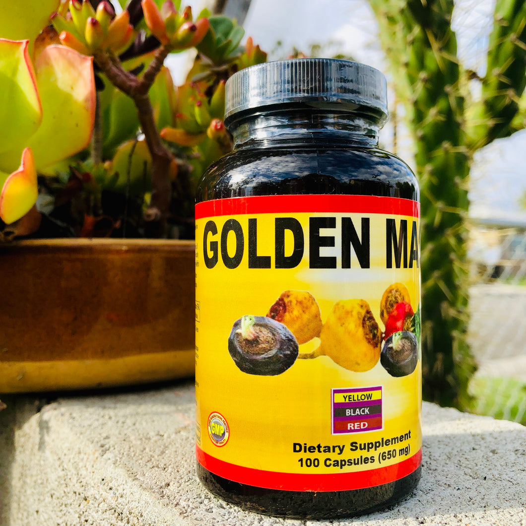 Golden MACA (100 Capsules)