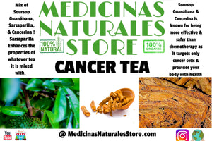 CANCER TEA Soursop Sarsaparilla & Cancerina