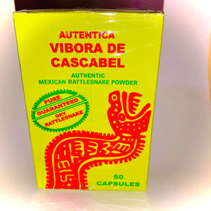 Auténtica Víbora de Cascabel 50 Capsules