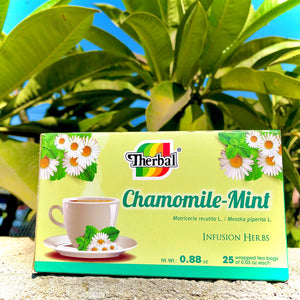 Therbal Tea Chamomile-Mint, 25 tea bags