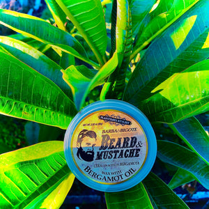 Beard & Mustache Wax with Bergamot Oil