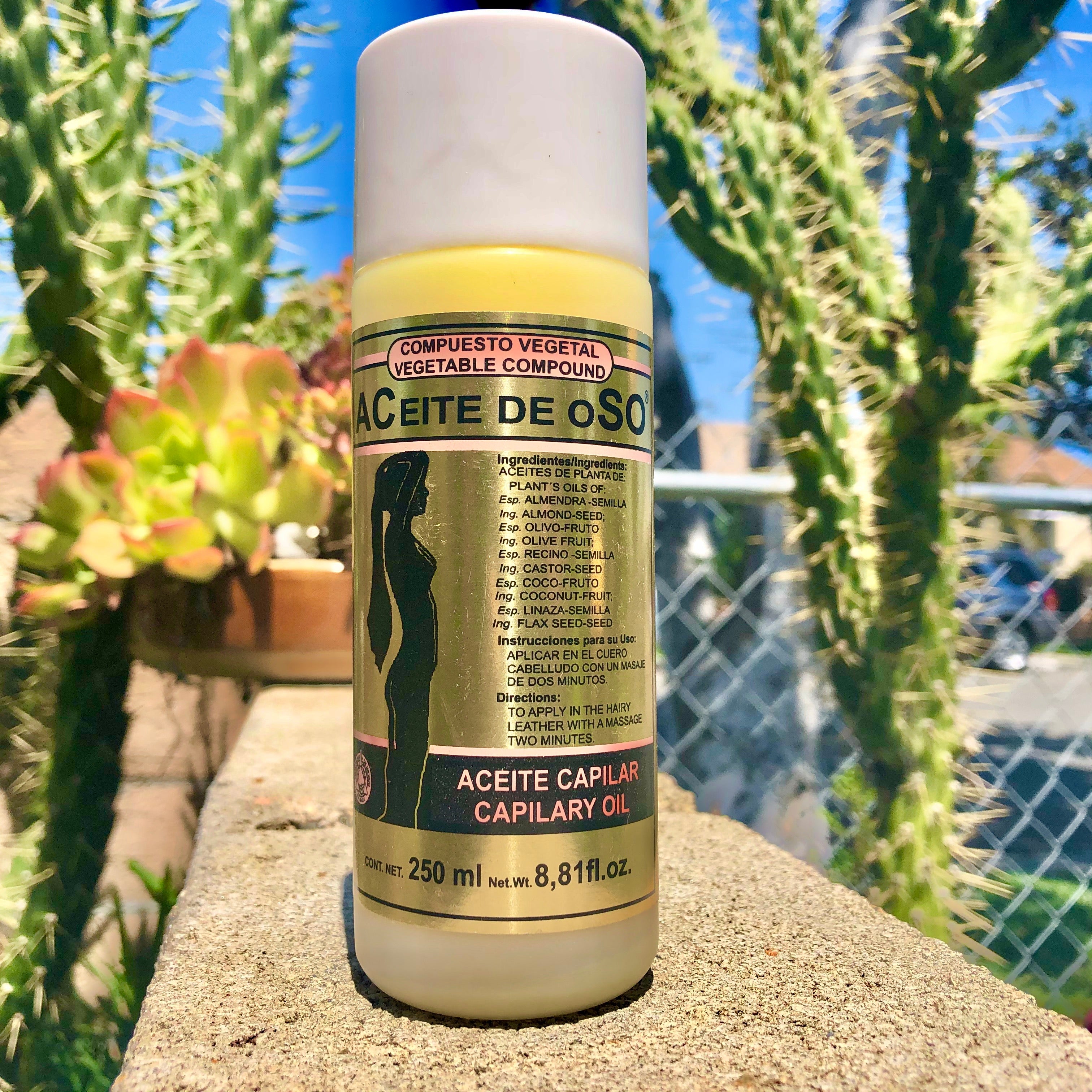 Aceite De Oso: Vegetable Compound (Capillary Oil)