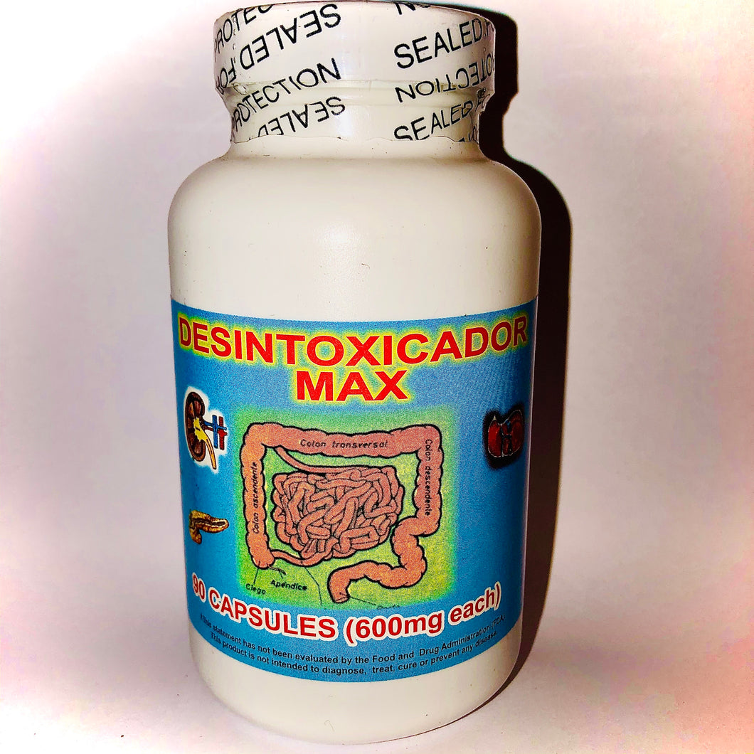 Desintoxicador MAX 90 Capsules