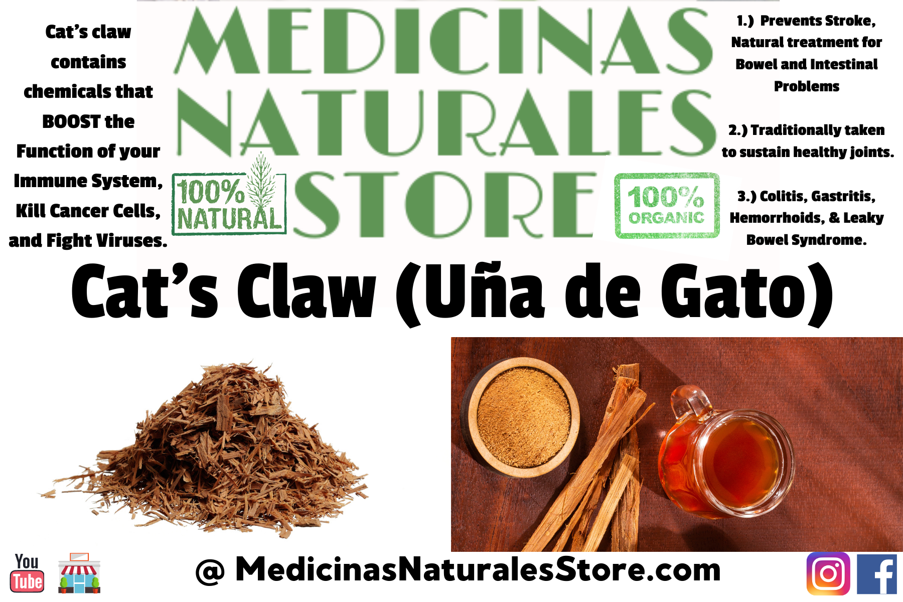Cat’s Claw (Uña de Gato) Tea ☕️