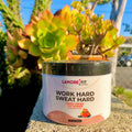 WORK HARD SWEAT HARD GRAPEFRUIT EXTRACT FAT BURNER FIRMED CREAM 8 oz