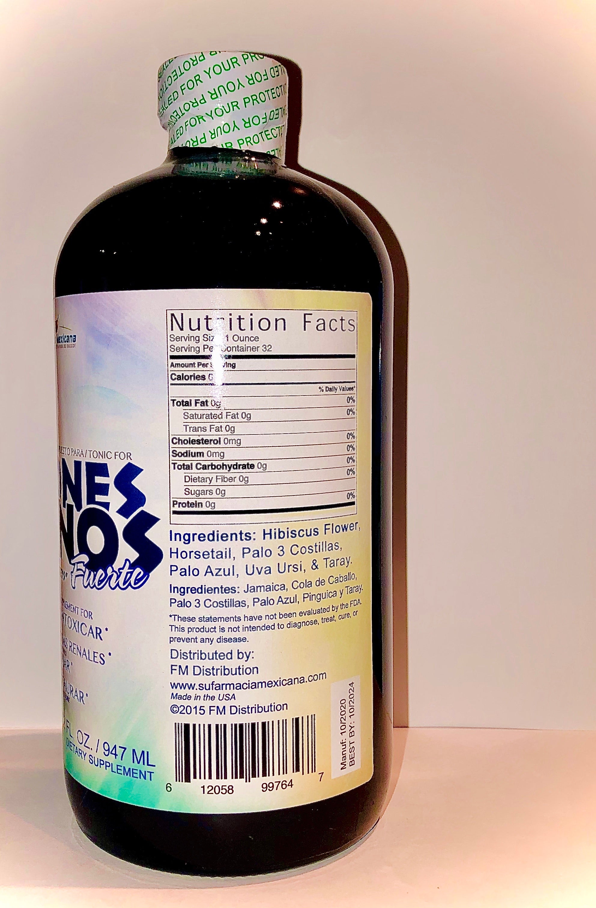 Riñones Sanos Fuerte 32 OZ