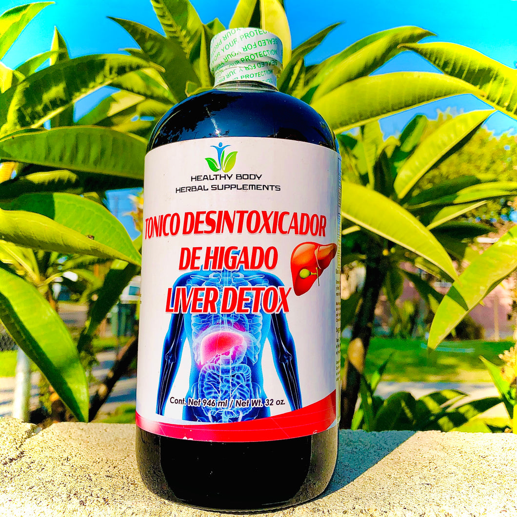 Tónico Desintoxicador de Hígado (Liver Detox Tonic)