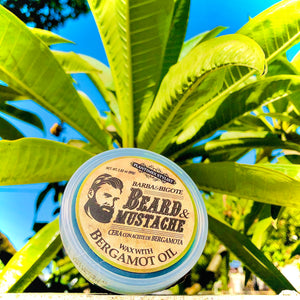 Beard & Mustache Wax with Bergamot Oil