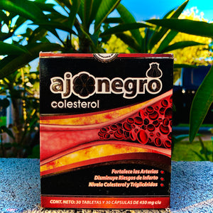 Ajo Negro Colesterol 30 Tablets & 30 Capsules