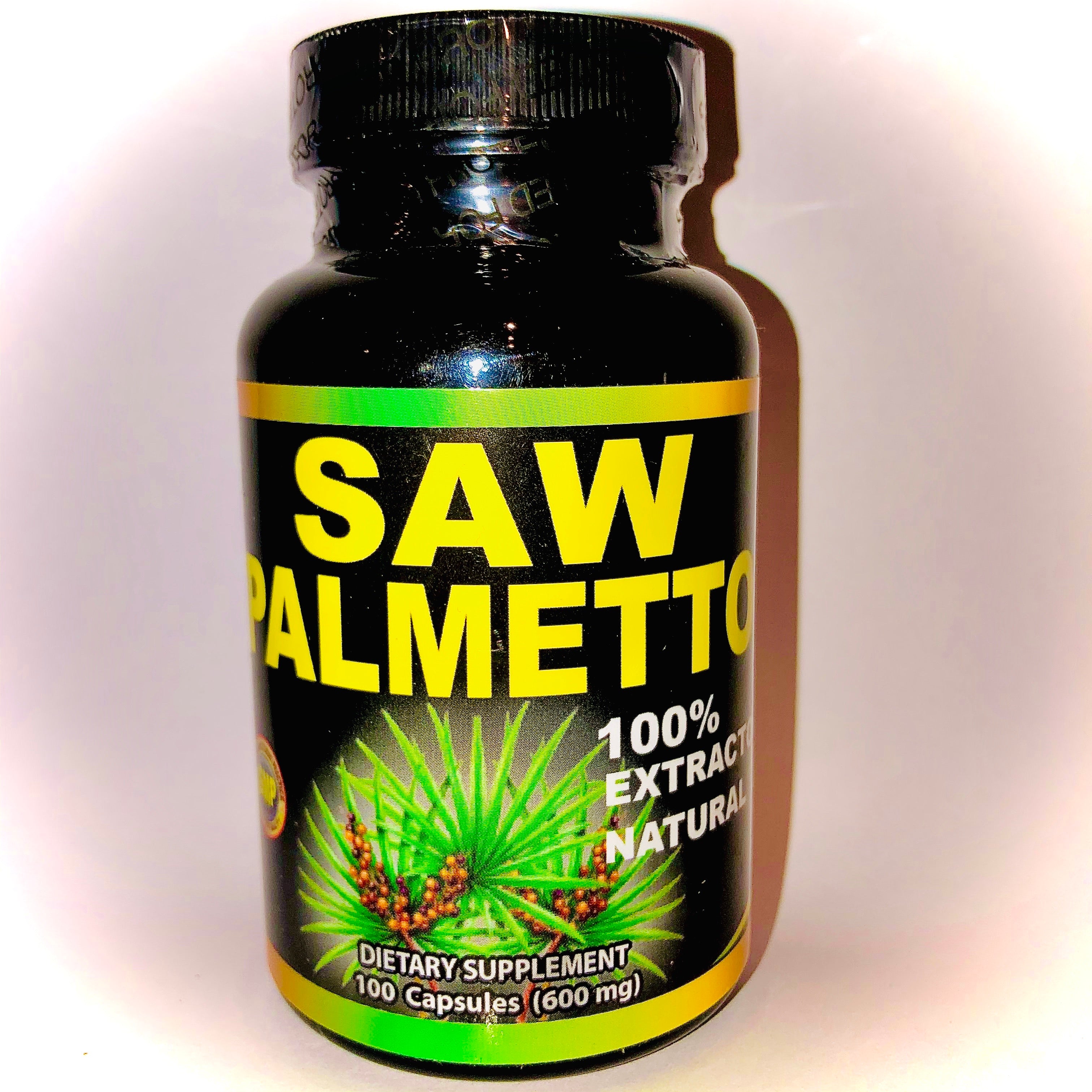 Saw Palmetto 100 Capsules (600mg)