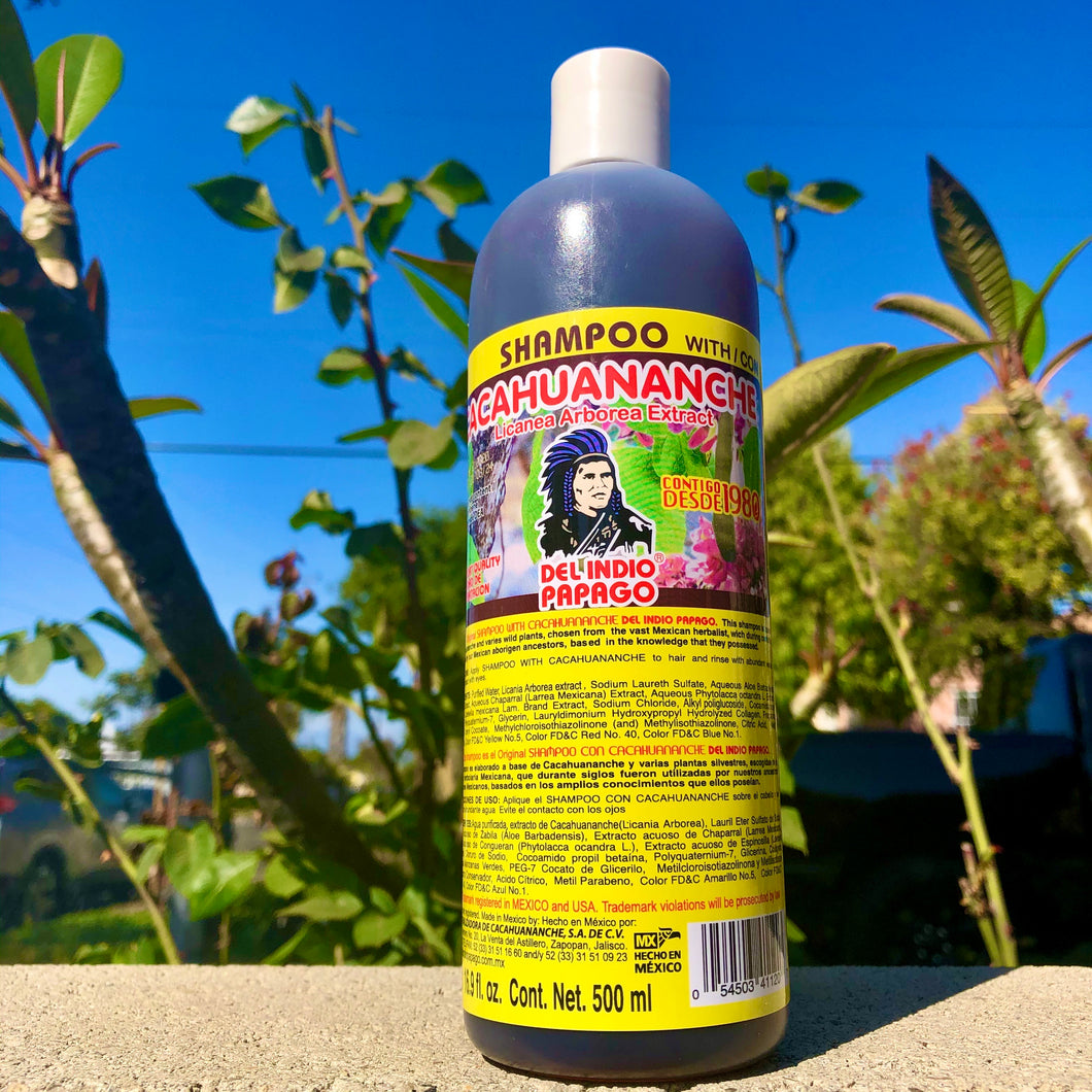 Cacahuananche Shampoo: Licanea Arbórea Extracto