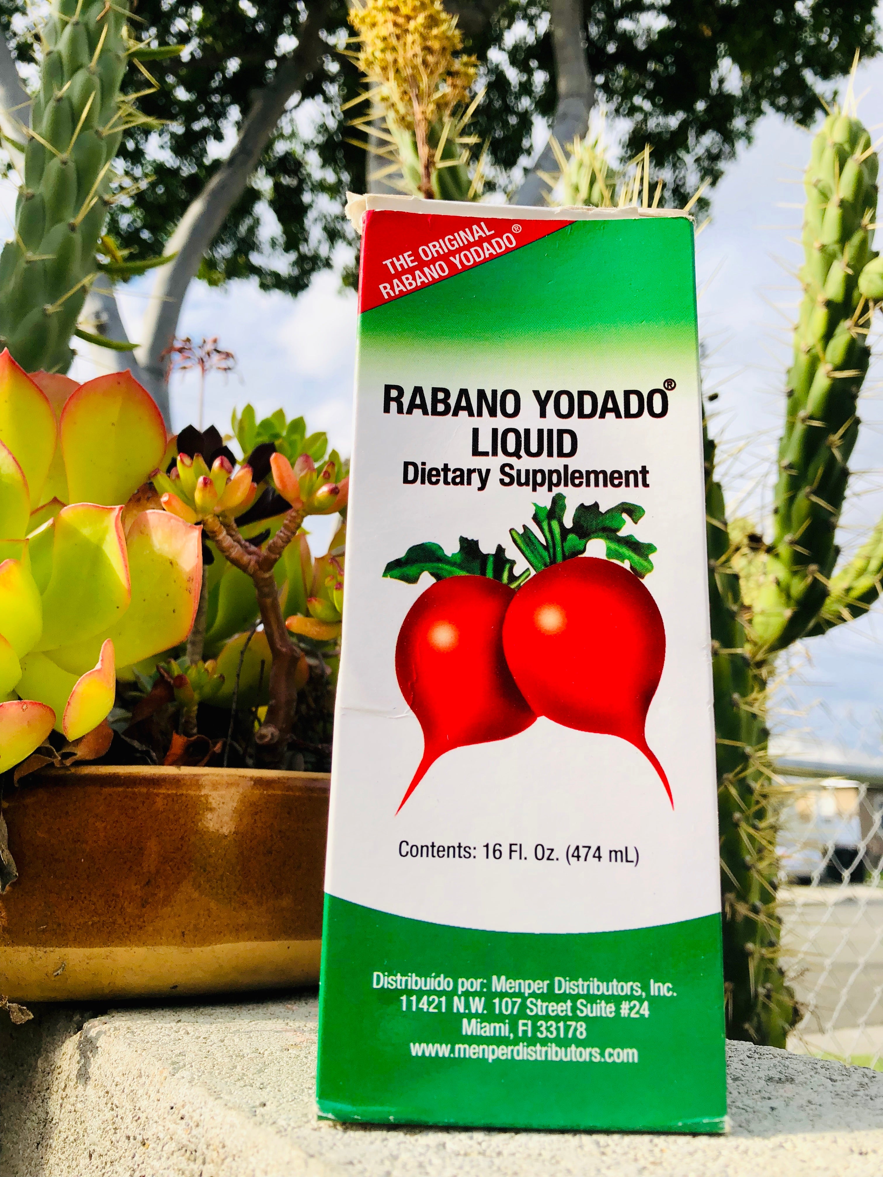 Rabano Yodado Liquid 16 Fl. Oz