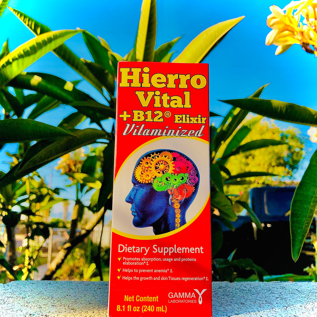 Hierro Vital + B12 Elixir Vitaminized