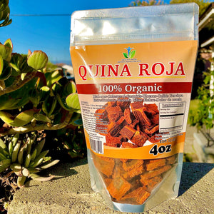 100% Organic QUINA ROJA 4 oz