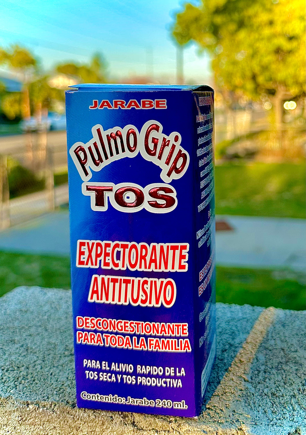 Pulmo Grip TOS Jarabe Expectorante Antitusivo 240 ml