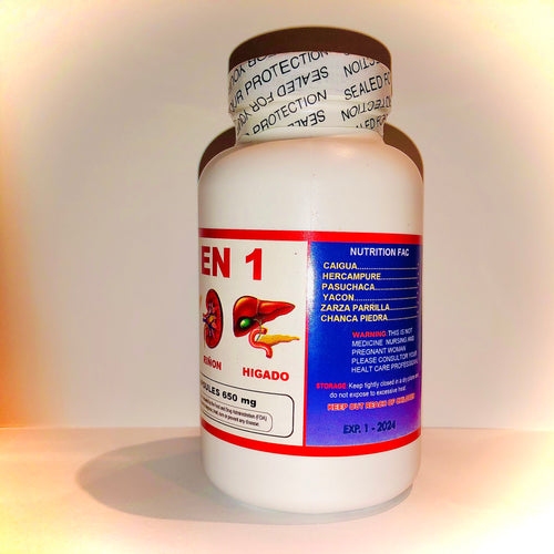 3 en 1 Pancreas, Rinon, Higado   (90) Capsules 650 mg