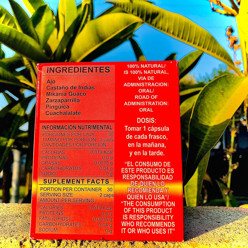 Ajo 🧄 King 👑 Circulación 🩸 60 & 30 Capsules