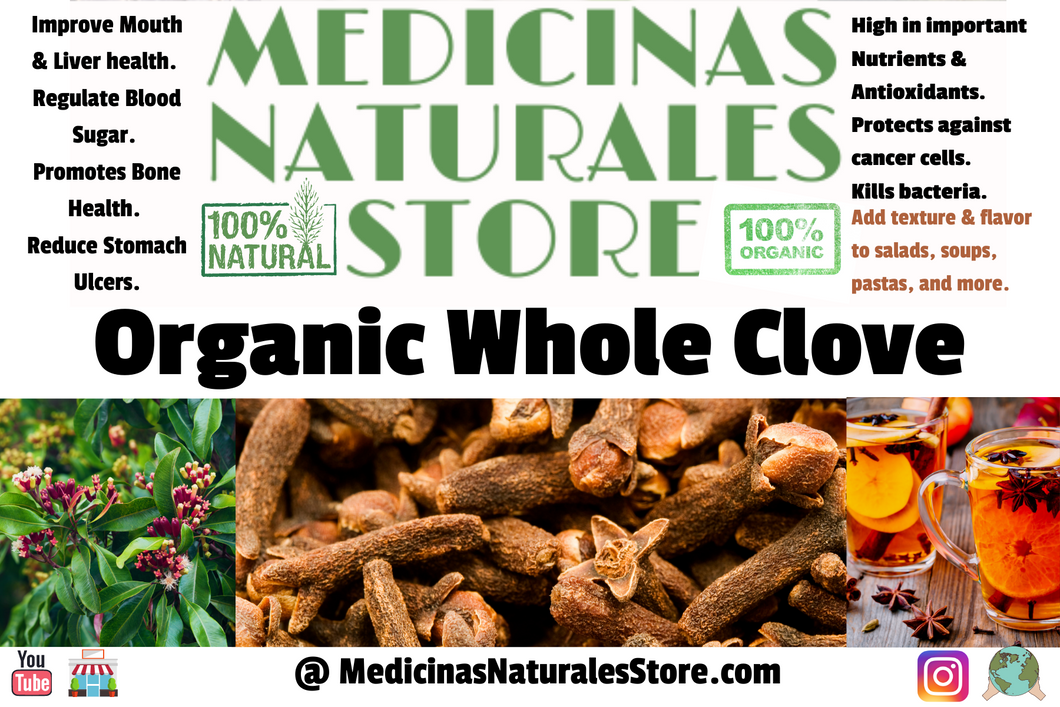 Organic Whole Clove