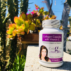 Colageína Collagen Capsules with Vitamin C