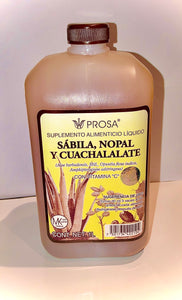 Sábila, Nopal y Cuachalalate PROSA  1 L