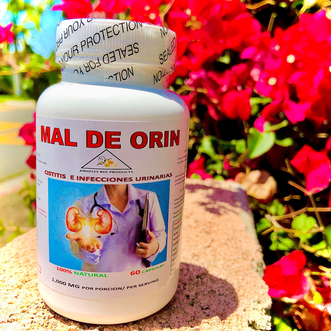 MAL DE ORÍN 60 Capsulas 1,000 mg