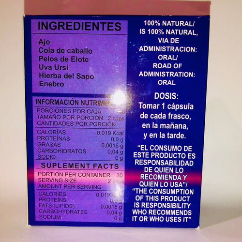 Ajo King Riñon / Vejiga 60 Capsules & 30 Capsules
