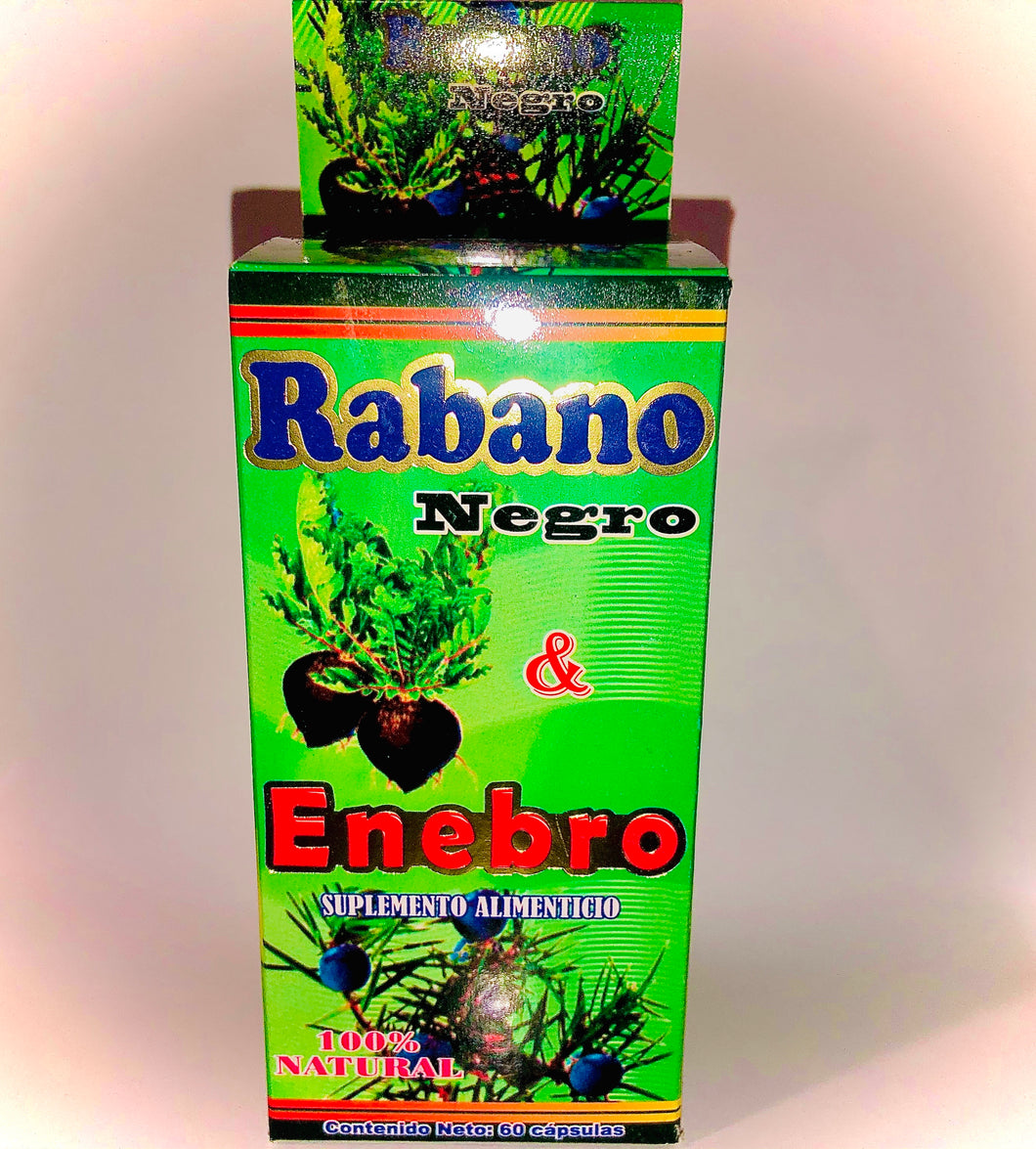 Rabano Negro & Enebro 60 Capsulas