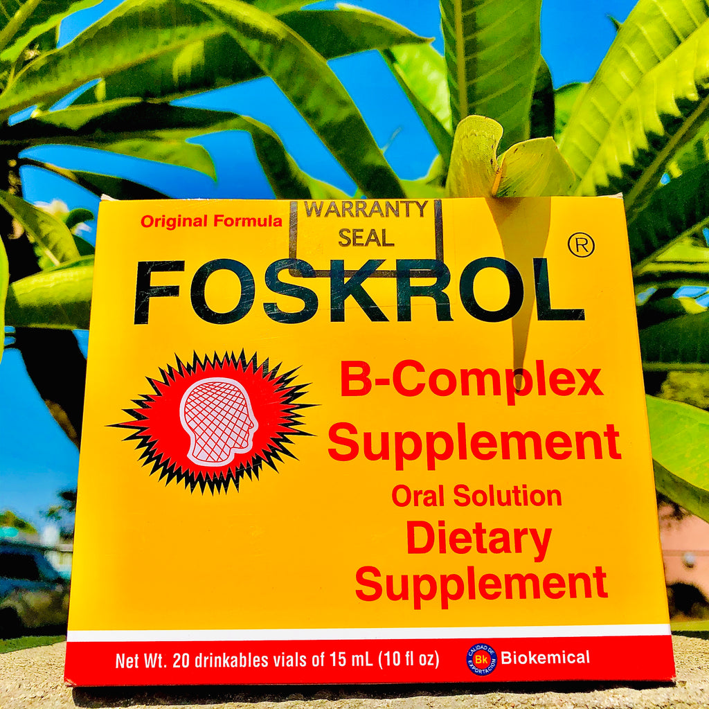 Foskrol B-Complex Oral Solution 20 Drinkable vials