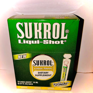 Sukrol Liqui-Shot 10 Liqui-Shots 10 ML