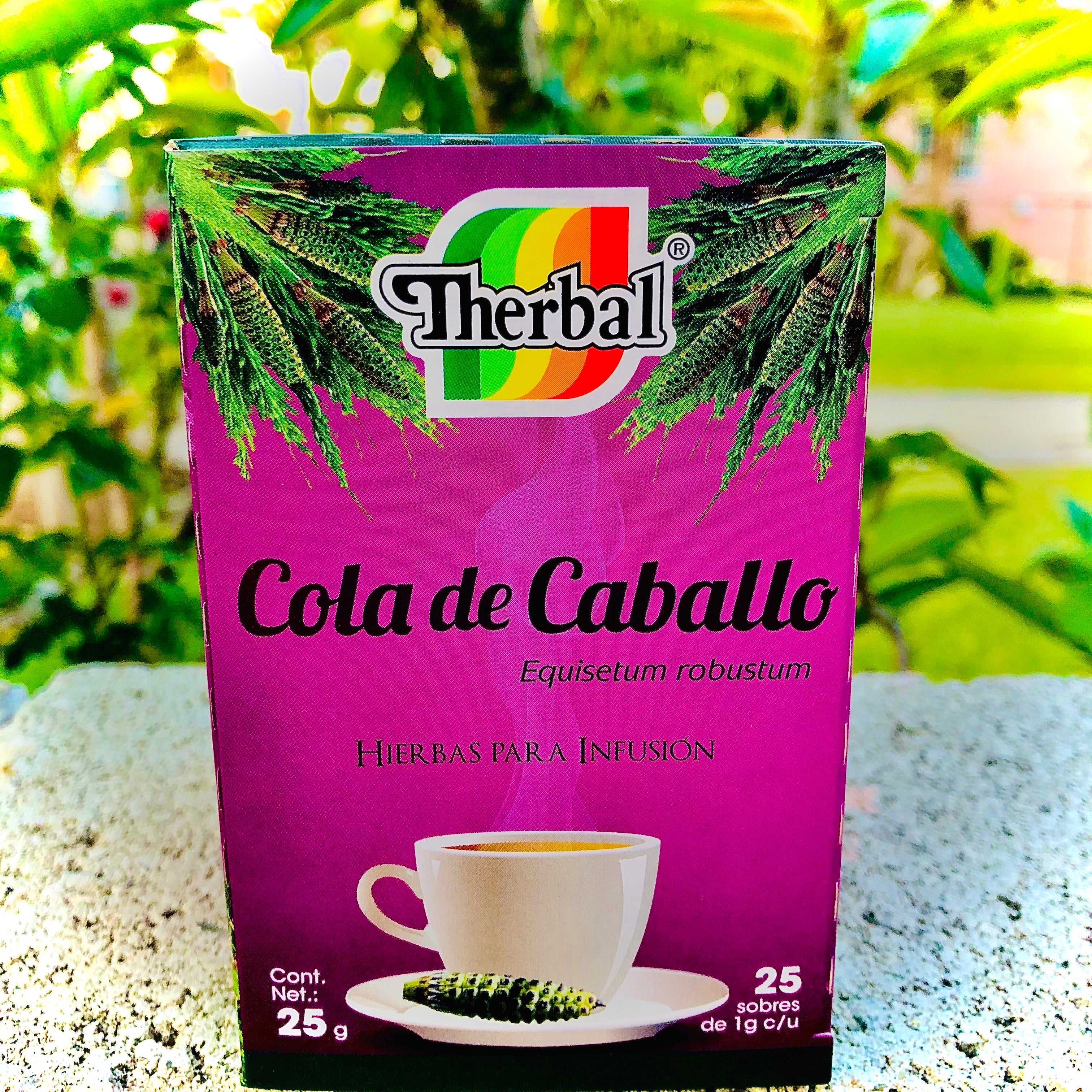 Therbal Cola de Caballo (Horsetail) Tea – 100% Natural