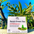 Reishi Green Tea 🍵with Ganoderma