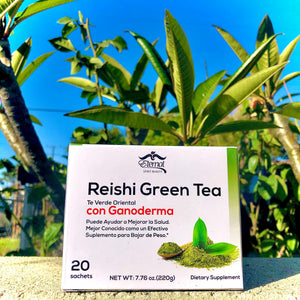 Reishi Green Tea 🍵with Ganoderma