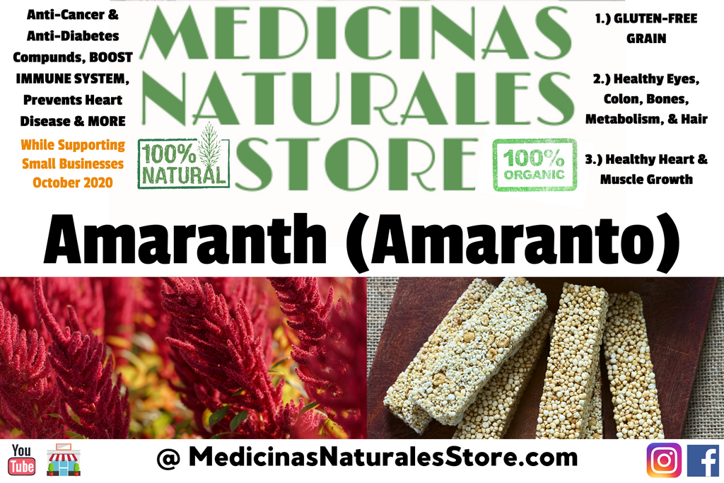 Roasted Amaranth (Amaranto) - Premium Ancient Grain & Plant Protein