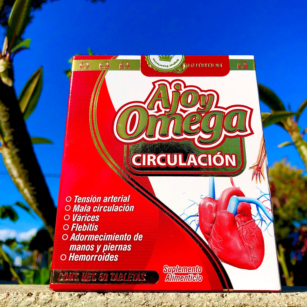 Ajo y Omega Circulaci n Medicinas Naturales Store