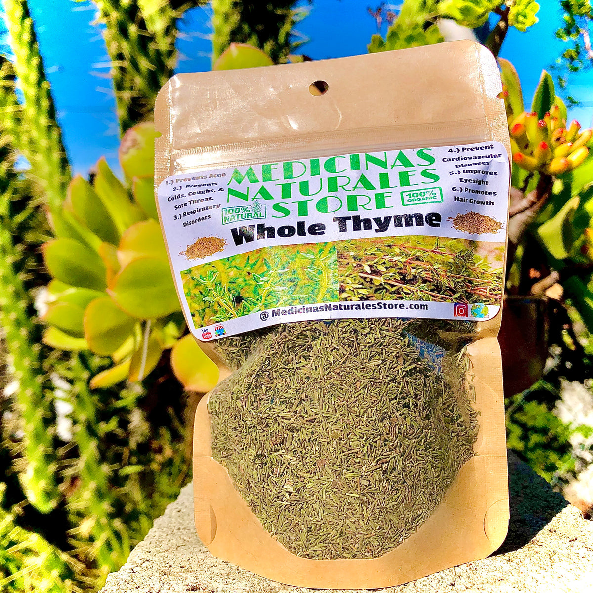 Whole Thyme (Tomillo Entero) ☕️ – Medicinas Naturales Store