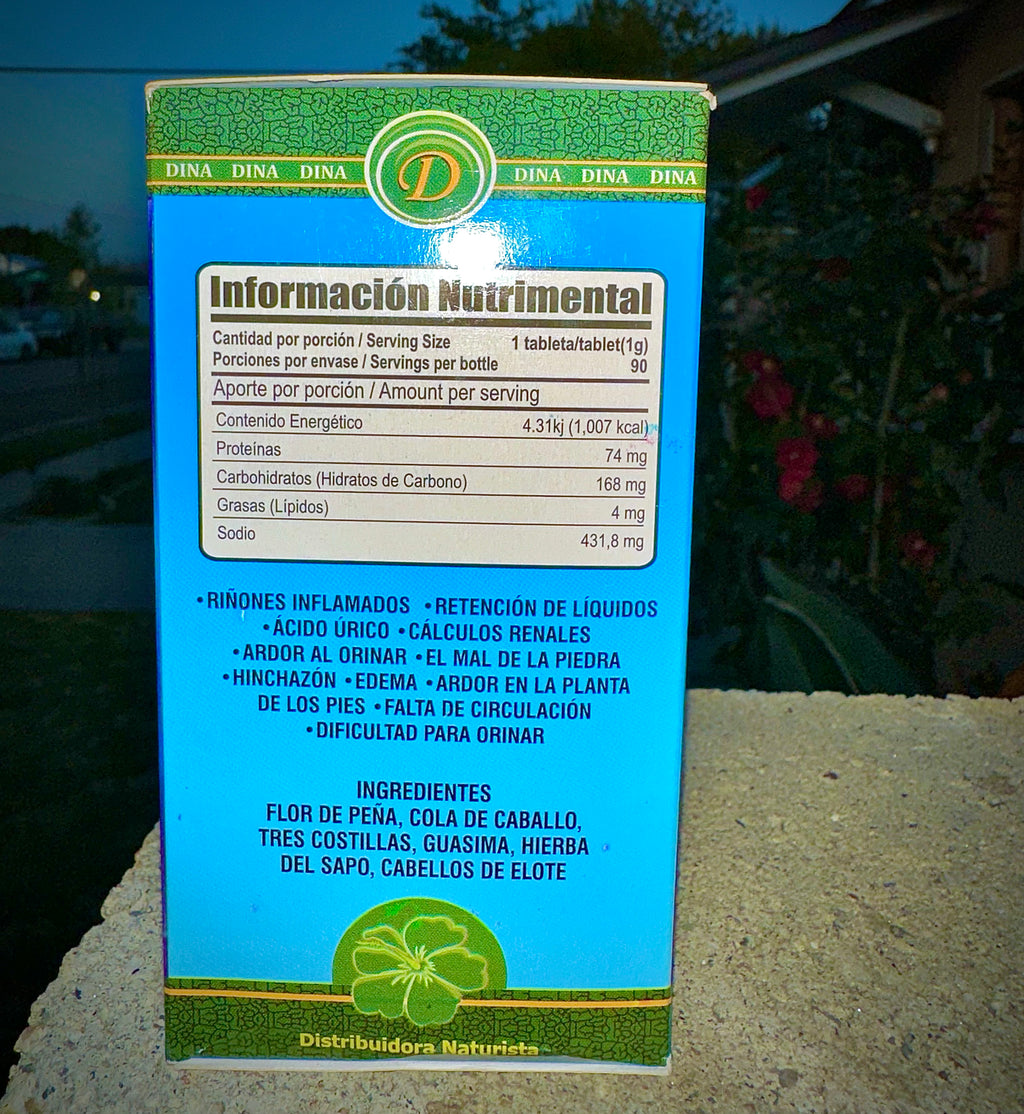 Rinobien 90 Tabletas de 1 g
