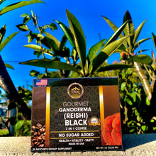 Load image into Gallery viewer, Ganoderma Reishi BLACK 2 in 1 Coffee
