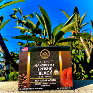 Ganoderma Reishi BLACK 2 in 1 Coffee