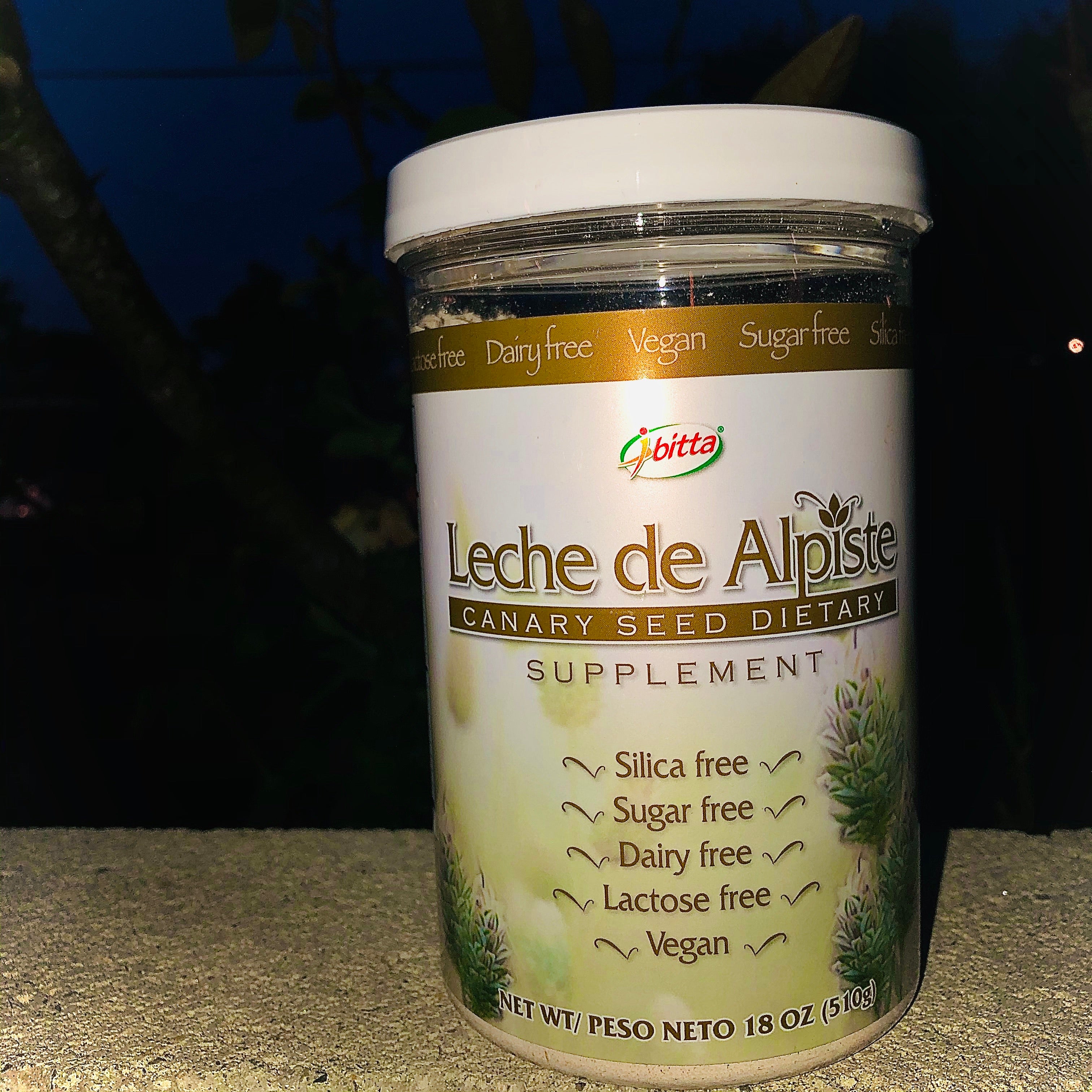 Leche de Alpiste Canary Seed Powder