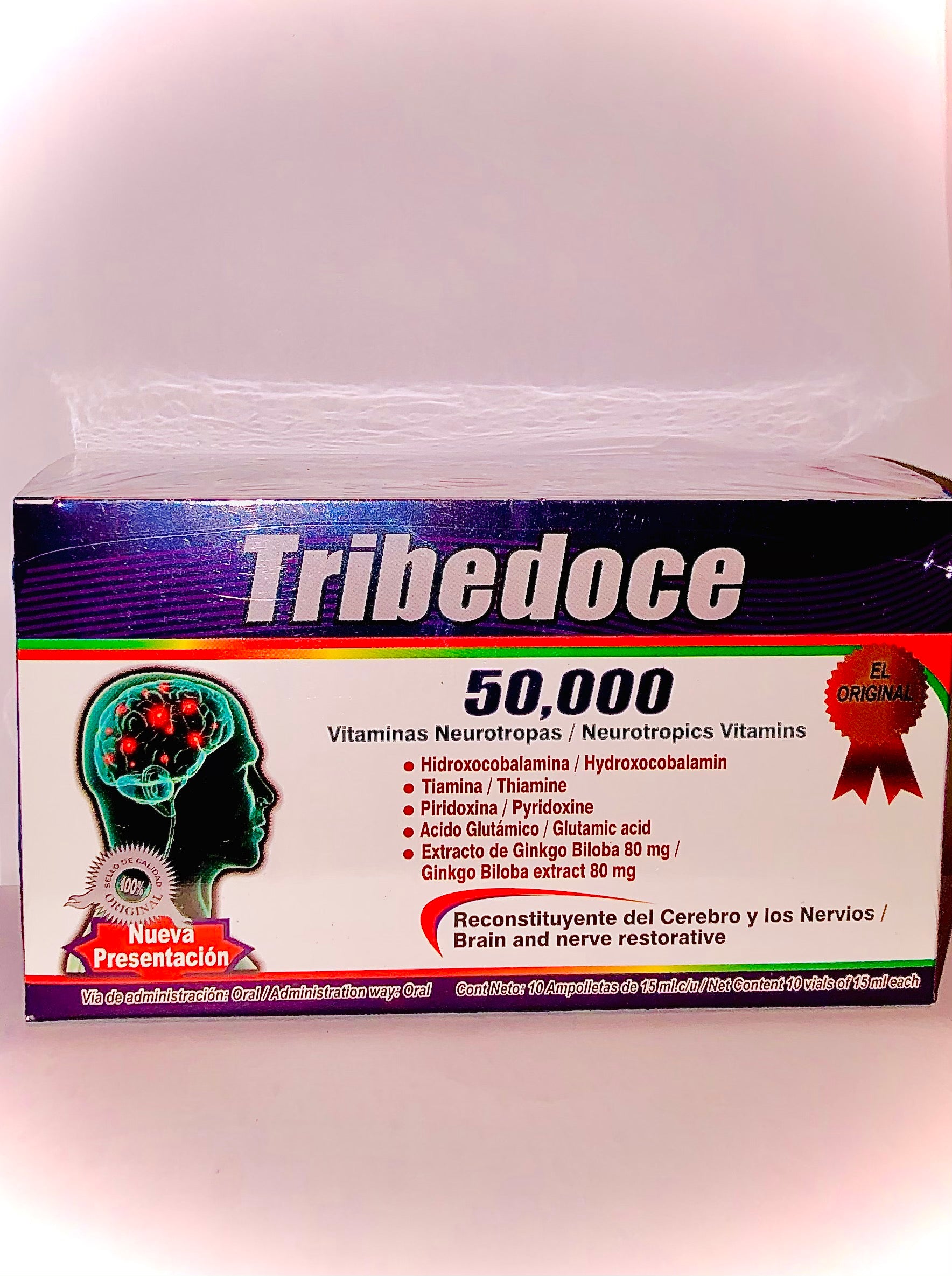 Tribedoce 50,000 10 microbotellas bebibles de 15 mL – Medicinas Naturales